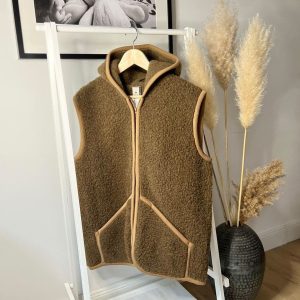 Wollweste Bodywarmer *Everest Adult*, Braun/Bark, Unisex