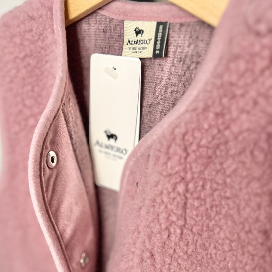 Wollweste Bodywarmer *Tyb Junior*, Venetian Pink, ultra light – Bild 7