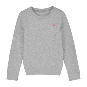 Pullover “Star” grau
