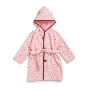 Bademantel “Sweethearts”, Einheitsgröße 1-3 Jahre