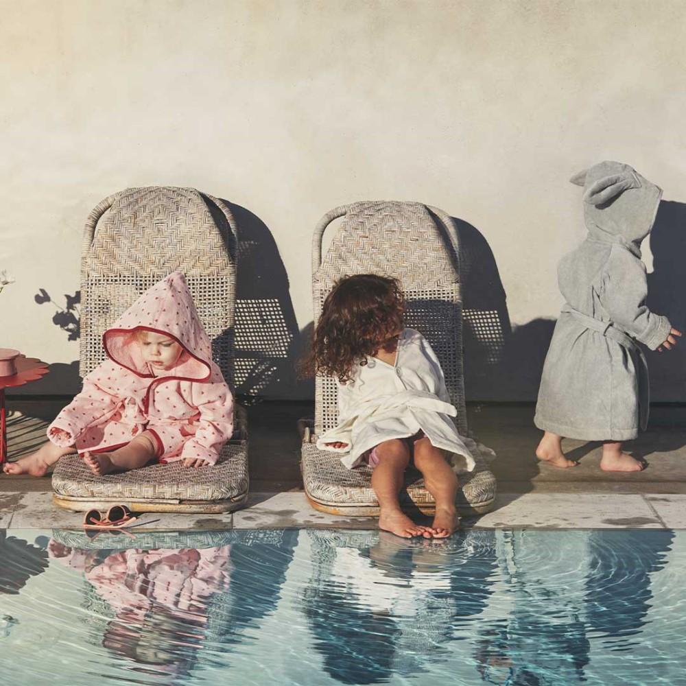 Bademantel “Sweethearts”, Einheitsgröße 1-3 Jahre – Bild 2