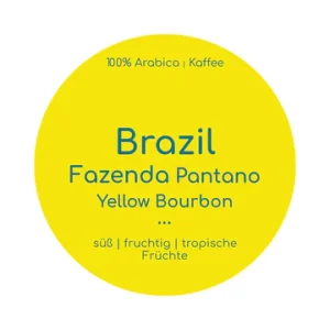 baroesta Kaffee -Brazil pulped natural Arabica 250g