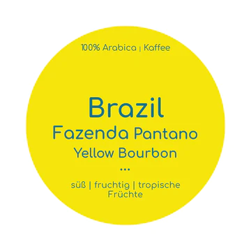 baroesta Kaffee -Brazil pulped natural Arabica 250g
