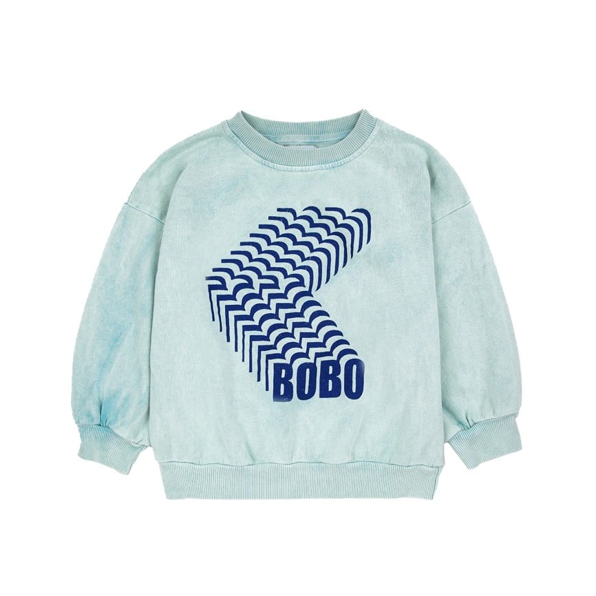 Sweatshirt *Shadow*, Hellblau