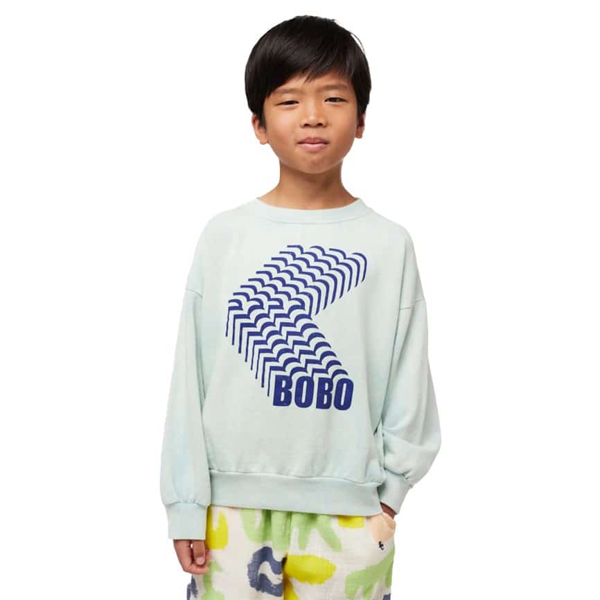 Sweatshirt *Shadow*, Hellblau – Bild 2