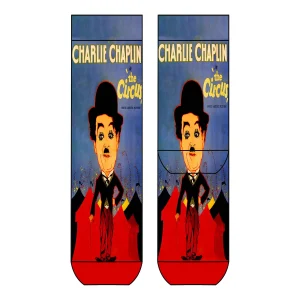 Cool 7 Print 3D Socks Charlie Chaplin, 41-46