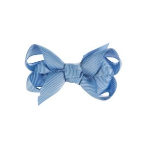 Haarschleife, Clip mit Schleife *Blau*