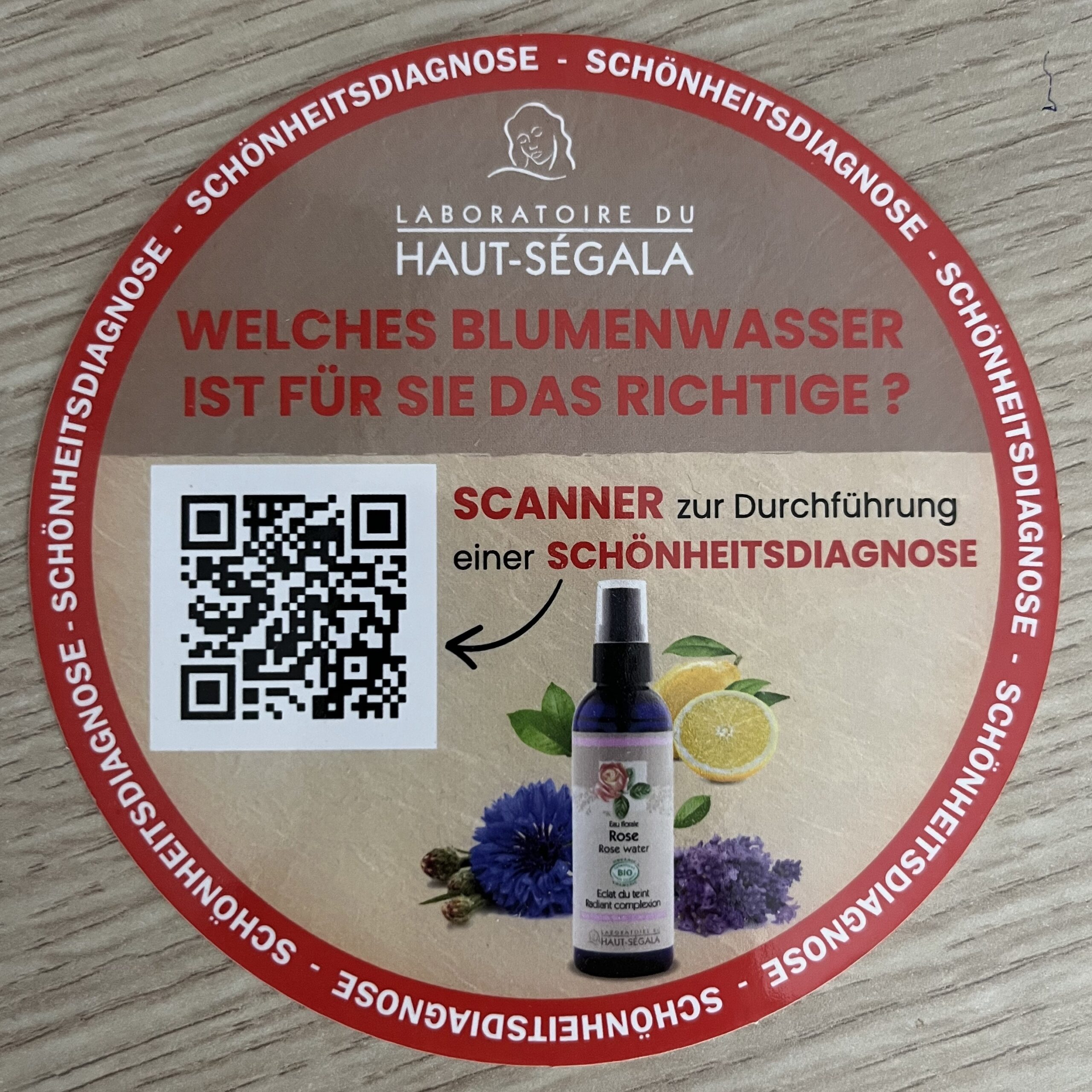 Laboratoire du Haut Segala – Eisenkraut/Zitronenverbene Blütenwasser 250 ml – Bild 2