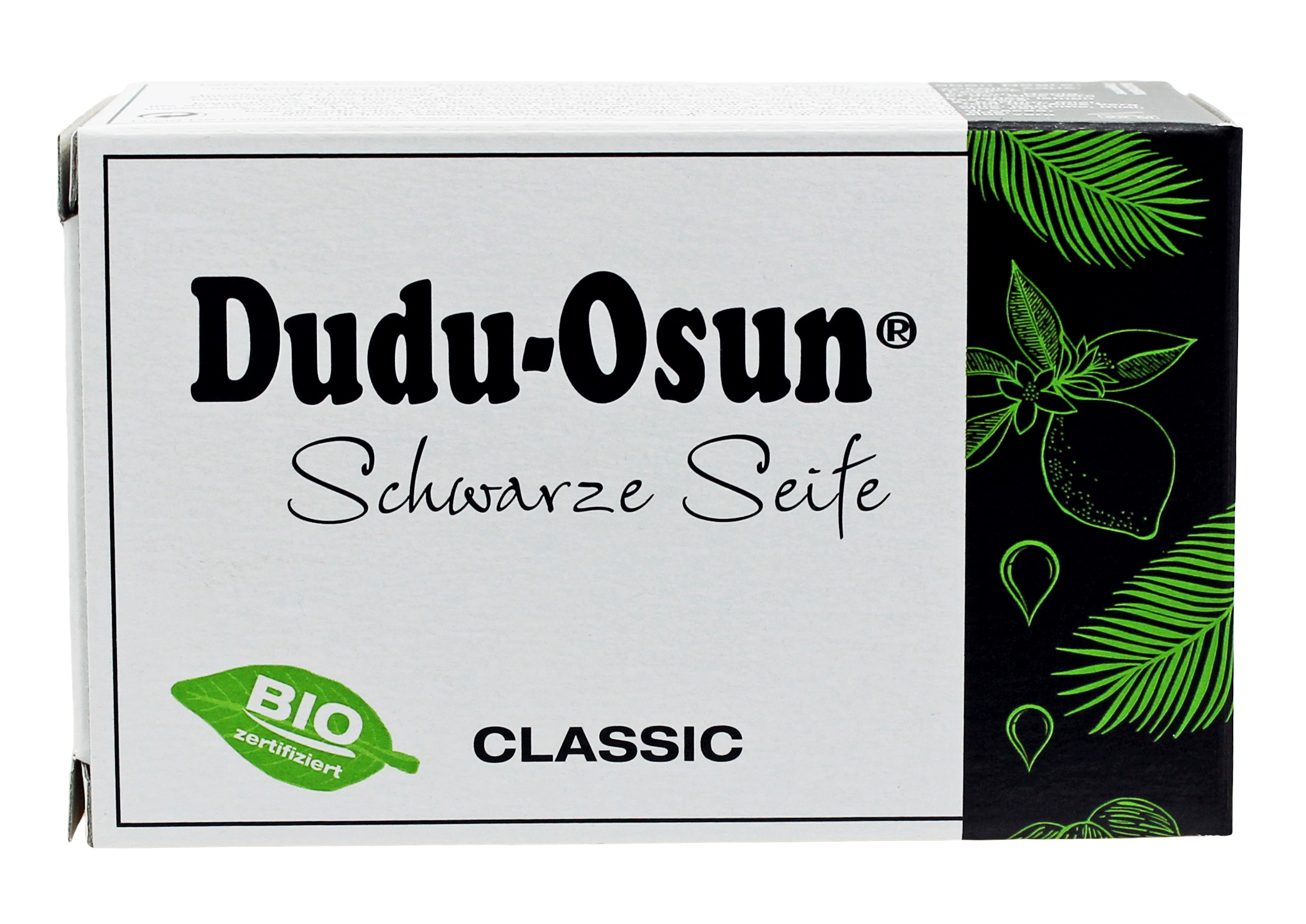 Dudu-Osun® CLASSIC – Schwarze Seife aus Afrika, 150g