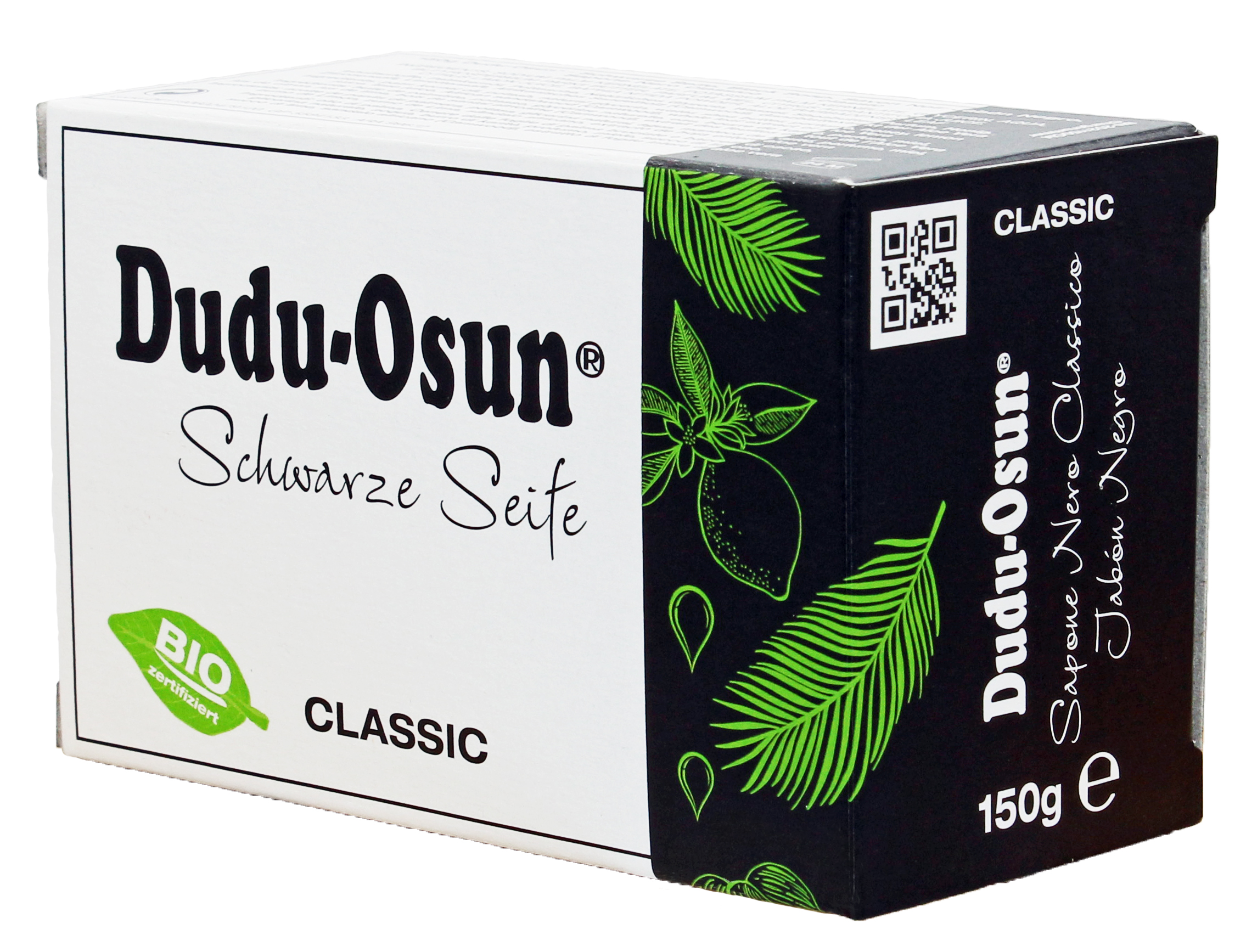 Dudu-Osun® CLASSIC – Schwarze Seife aus Afrika, 150g – Bild 2