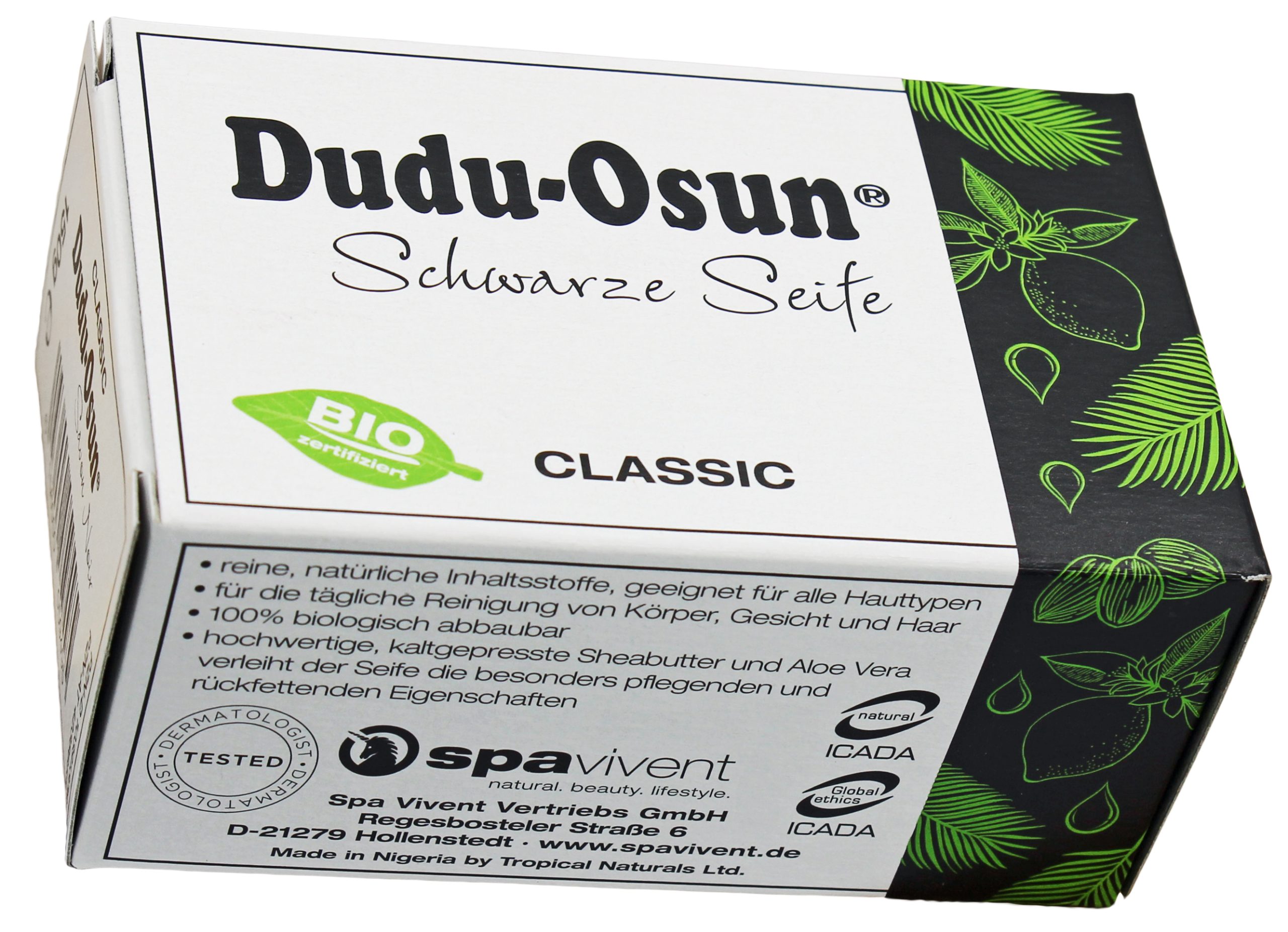 Dudu-Osun® CLASSIC – Schwarze Seife aus Afrika, 150g – Bild 4