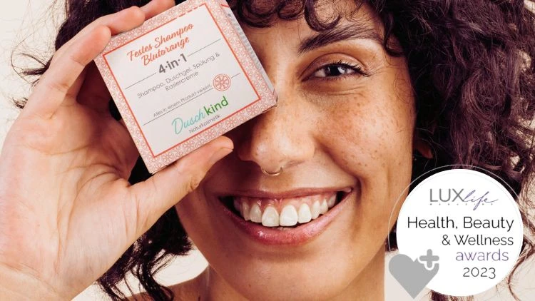 Duschkind Festes Shampoo für trockene Haare und spröde Haare mit Aloe Vera. 4in1 Formel56 Gramm – Bild 2