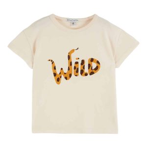 T-Shirt *Wild*, Creme