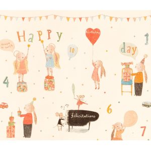 Geschenkpapier *Happy Birthdays*, Rolle 10m
