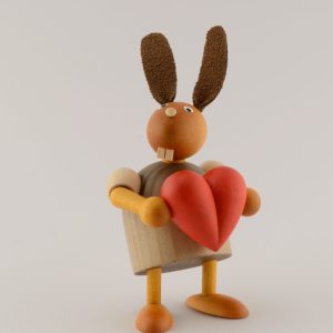 Hase klein mit Herz