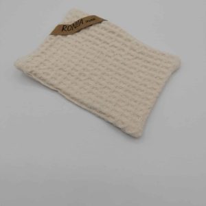 Putzschwamm aus Baumwolle und Leinen