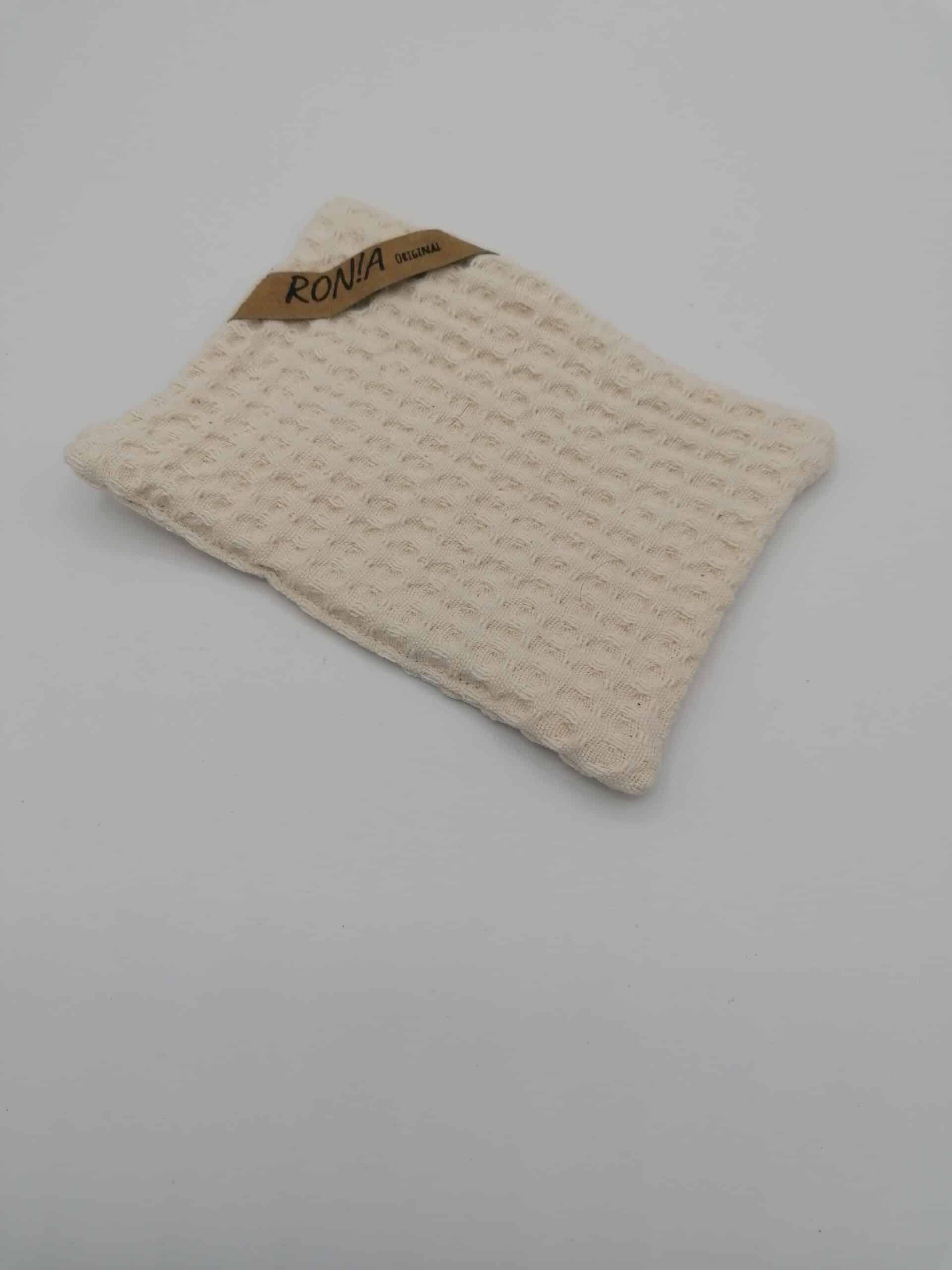 Putzschwamm aus Baumwolle und Leinen