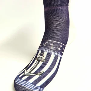 Viper Fashion Socks Anker Stripes Weiß, OS