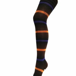 Overknee-Strümpfe Stripes Braun, 36-41