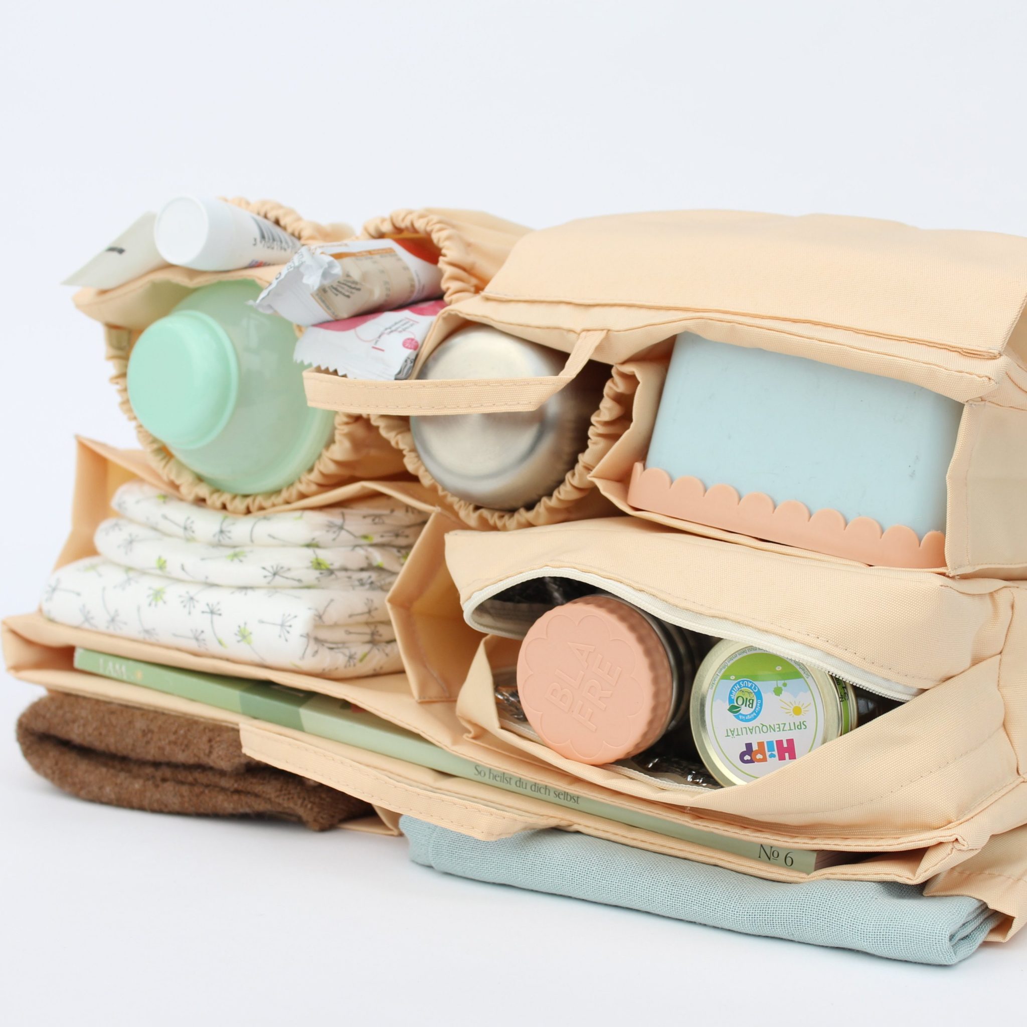 Granda Wickeltasche Beige – Bild 3