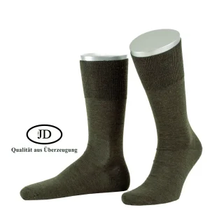 JD Feine Jagdsocke 80%Wolle Oliv, 44-45