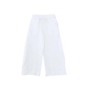 Hose aus Leinen, White