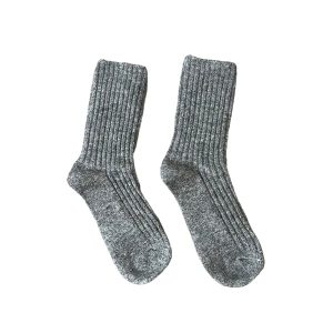 Wollsocken *Cozy*, Grau