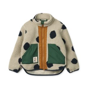 Teddyjacke *Noam*, Spot Dots/Mist Mix