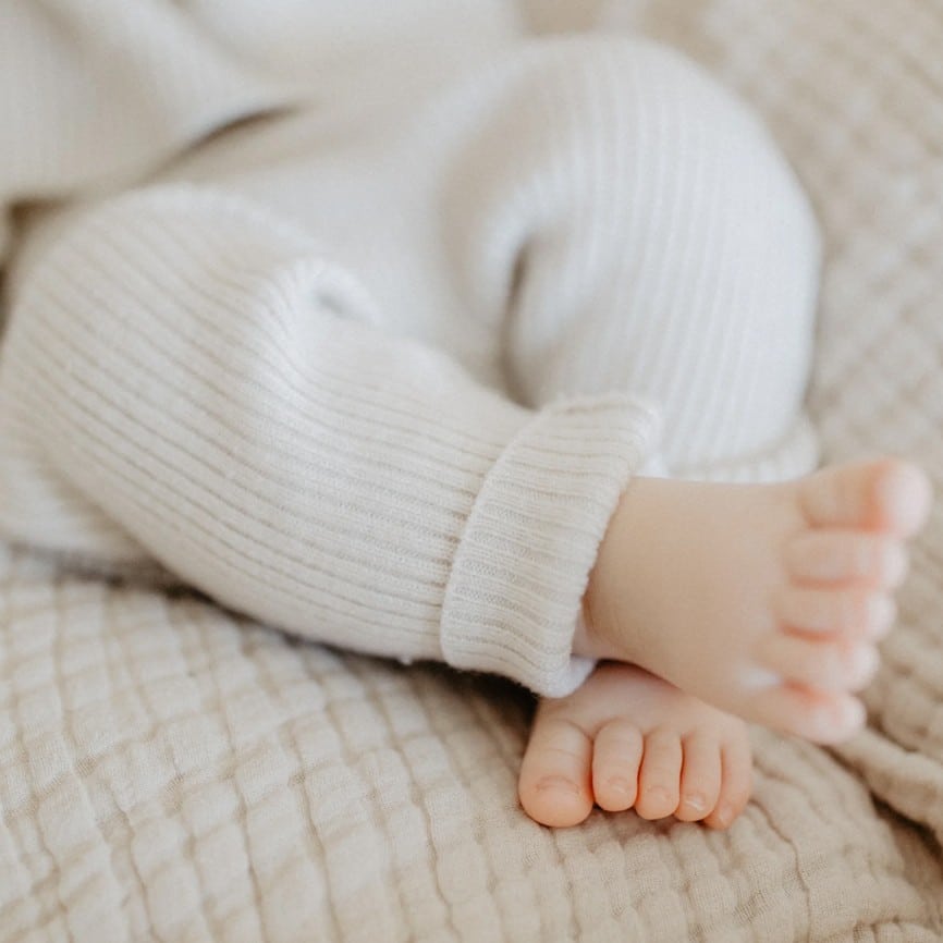 Leggings *Finn*, Rosewood, Merinowolle – Bild 3