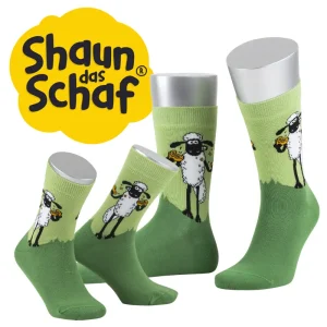JD Shaun das Schaf Kids Socks-Keks, 31-34