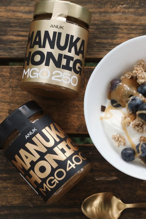 ANUK Manuka Honig MGO 250 500g Glas – Bild 2