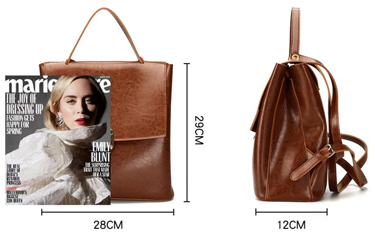 AnBeck ‘Keep Your Trend’ Rucksack (Braun) – Bild 8