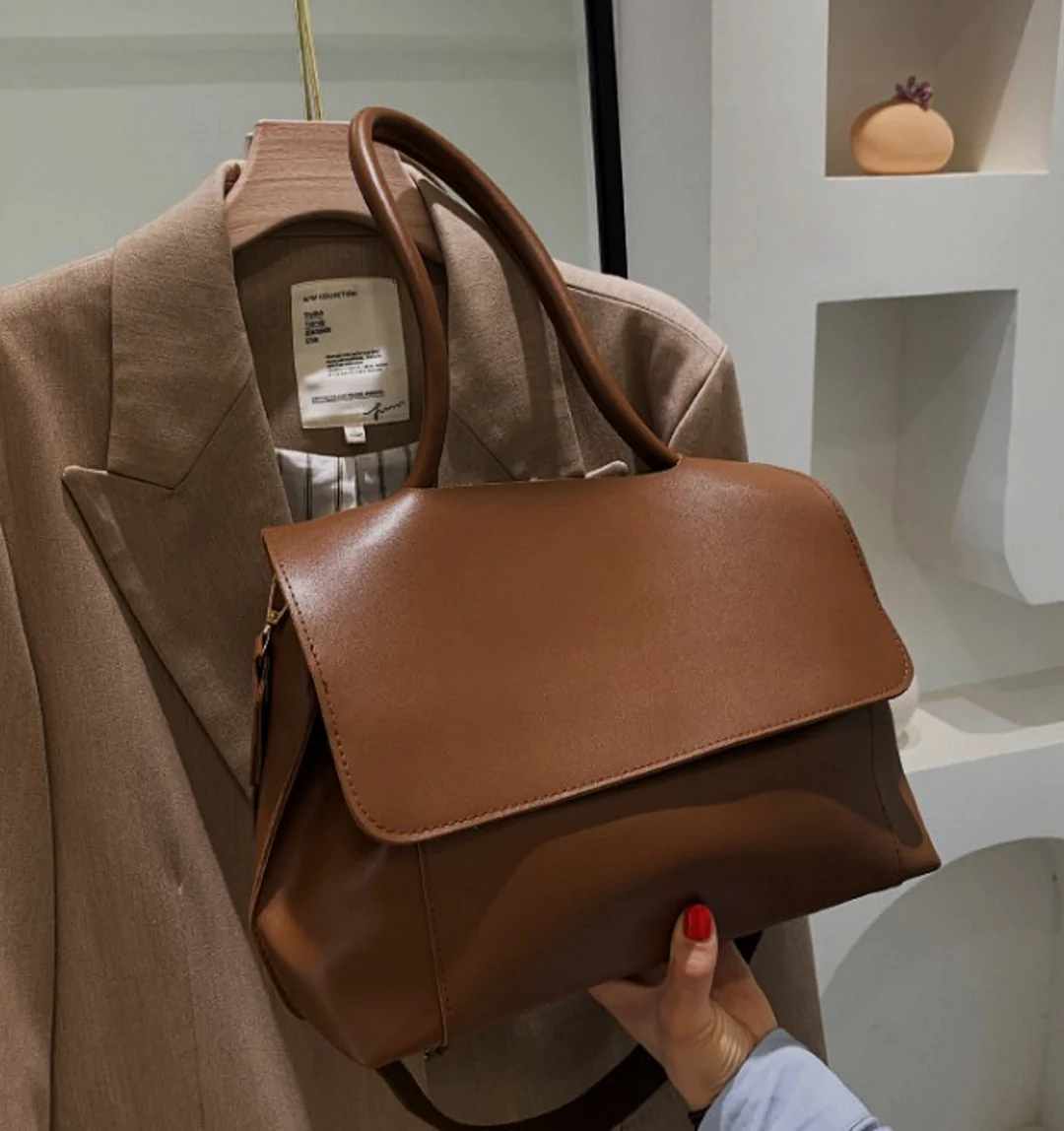 AnBeck ‘The Vintage’ mittelgroße Umhängetasche (Braun) – Bild 6