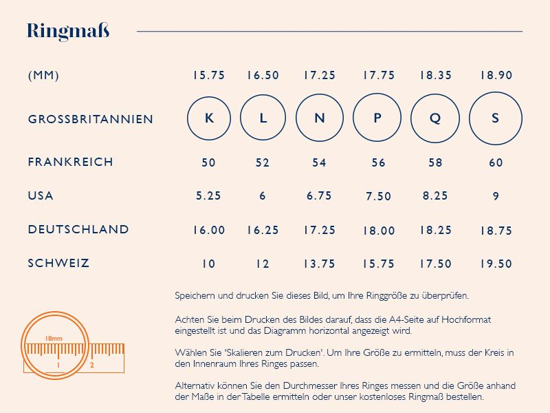 Personalisierter Perlmutt Flip Ring in 925er Sterlingsilber – Bild 3