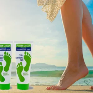 Pilogen Carezza – Fußpflege mit aromatischen Kräutern (3 Produkte) INHALT / 60ml + 60ml + 75ml
