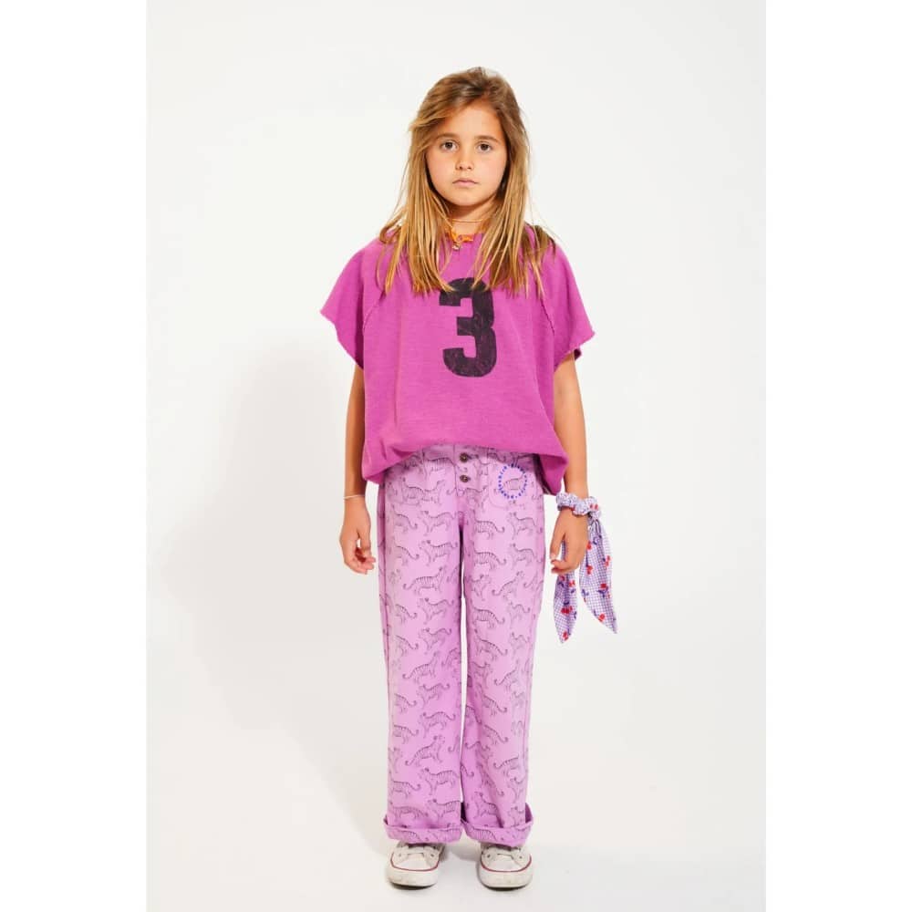 Hose Culotte *Tiger*, Lavender – Bild 3