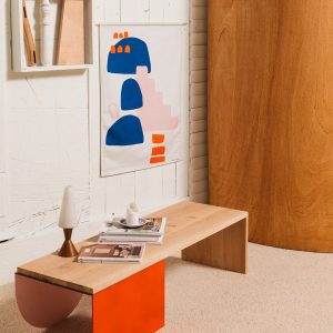 Wandbehang Babylone Pink Casbah