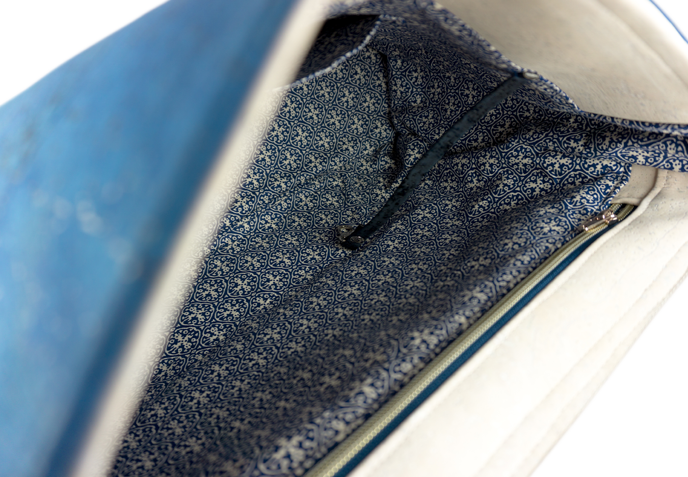 ARBEITSTASCHE GAELLE I Elfenbein-blau – Bild 3