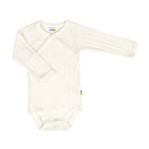 Wickelbody aus Merinowolle, Natur