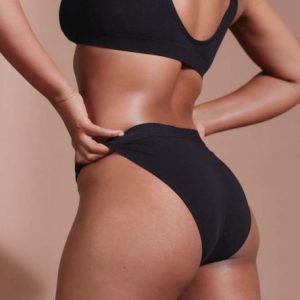 Yoni.care | Periodenunterwäsche • Slip Bikini Style Farbe. Black Größe M