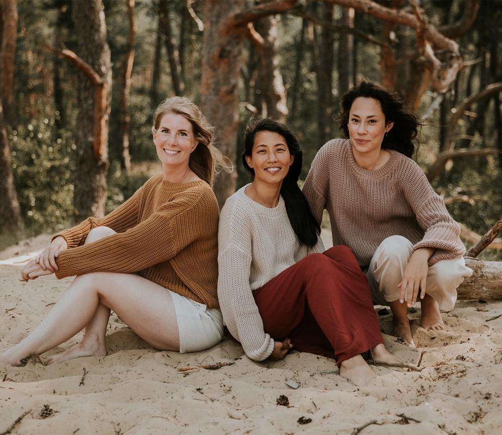 Pullover Women “Chunky Knit” Moon – Bild 4