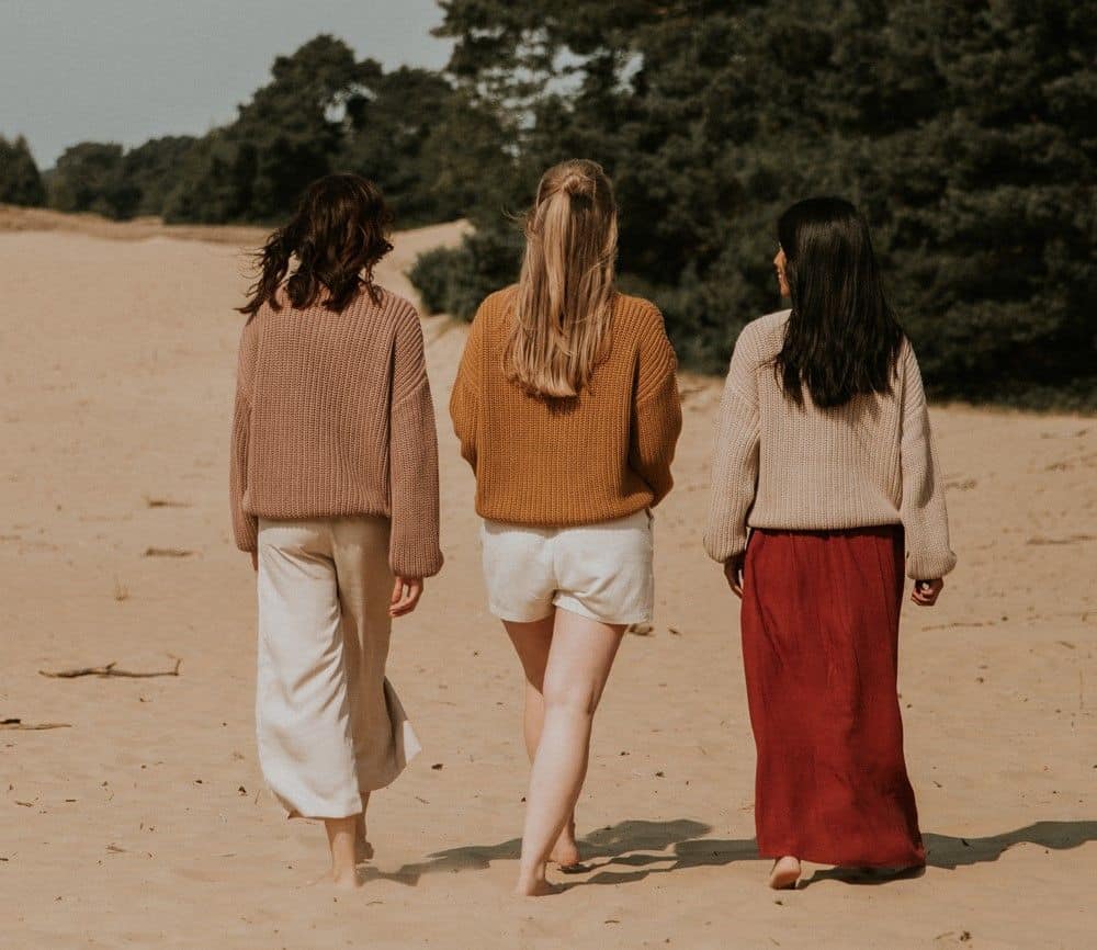 Pullover Women “Chunky Knit” Moon – Bild 5