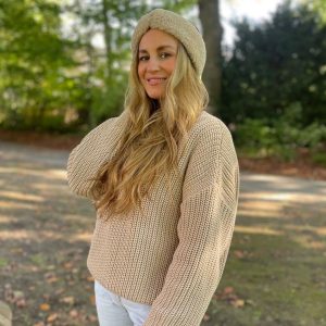 Pullover Women “Chunky Knit” Moon