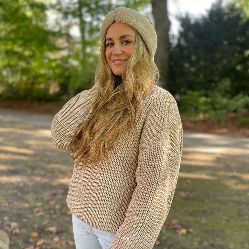 Pullover Women “Chunky Knit” Moon