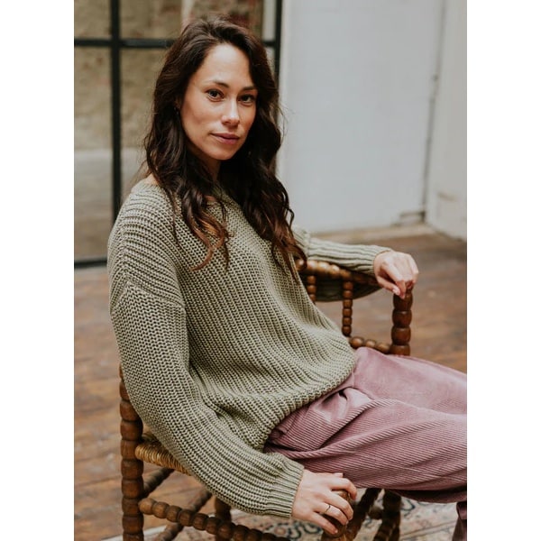 Pullover Women *Chunky Knit*, Sage – Bild 3