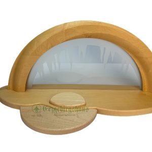 LED-Bogen Ahorn mit Glasrückwand ohne Figuren A