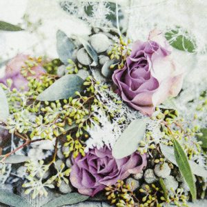 Lunchservietten Delicate Bunch