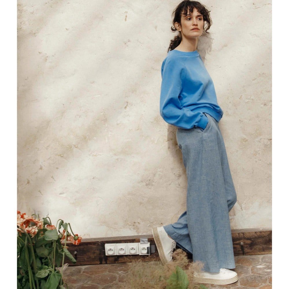 Palazzo Hose *Ample*, Bleu Clair – Bild 3