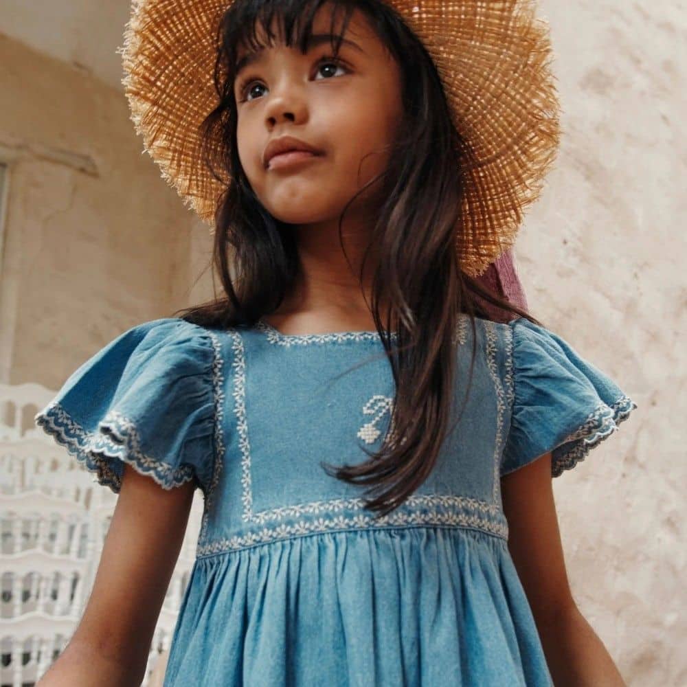 Kleid *Brode*, Denim Light – Bild 5