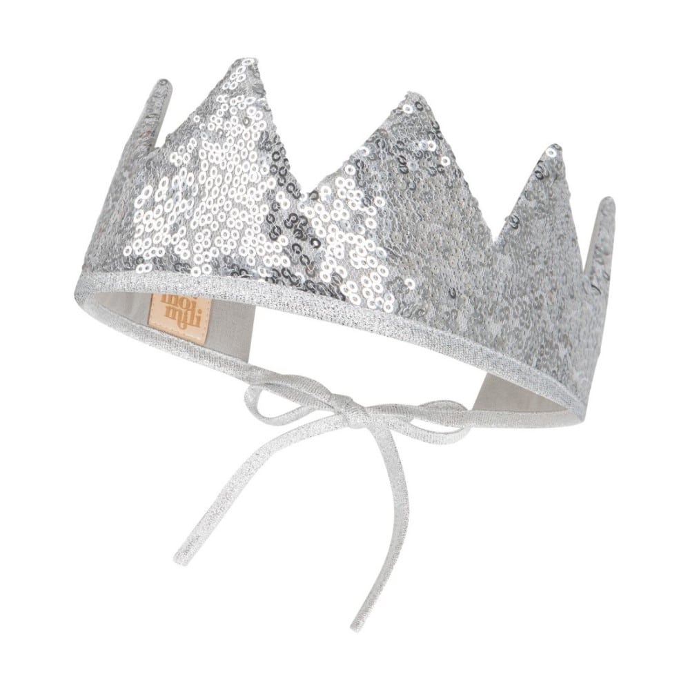 Märchenkrone, Silber Pailletten